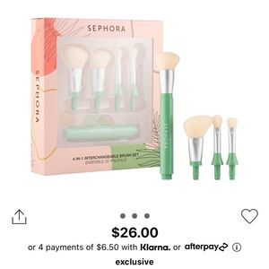 BNWT Sephora Brush Set